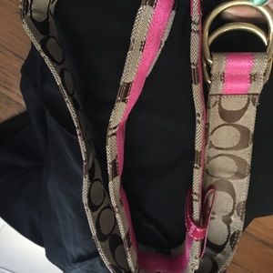 Coach belt